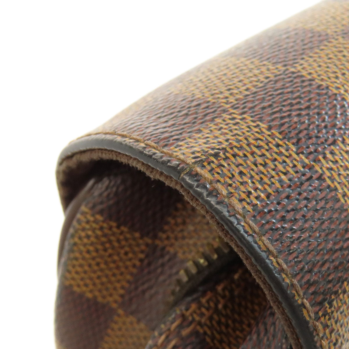 LOUIS VUITTON Shoulder Bag N41149 Damier canvas Brown Shelton MM