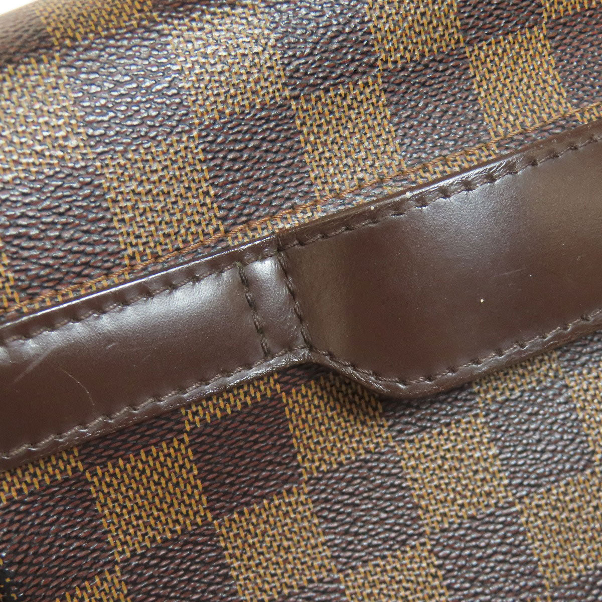 LOUIS VUITTON Shoulder Bag N41149 Damier canvas Brown Shelton MM
