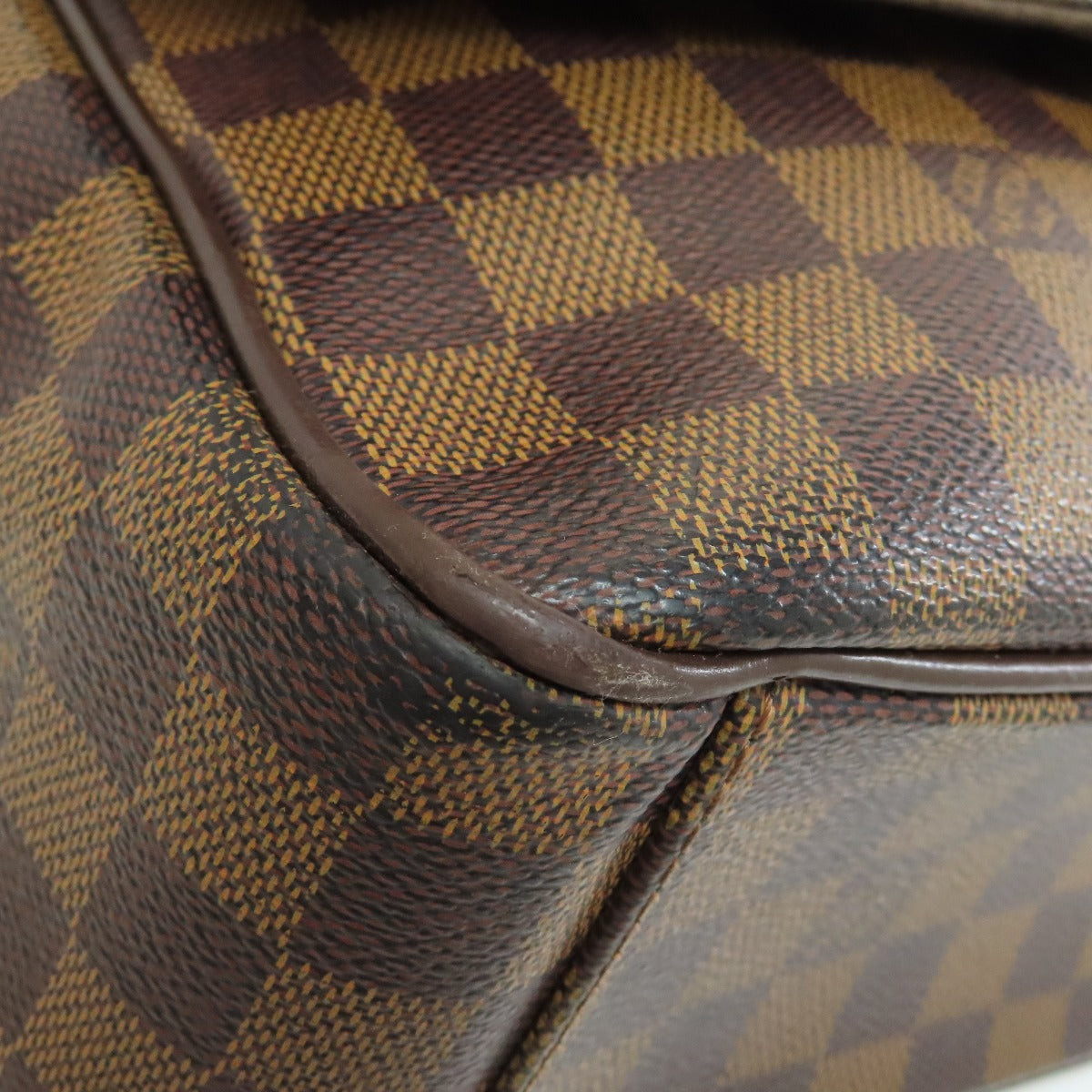 LOUIS VUITTON Shoulder Bag N41149 Damier canvas Brown Shelton MM