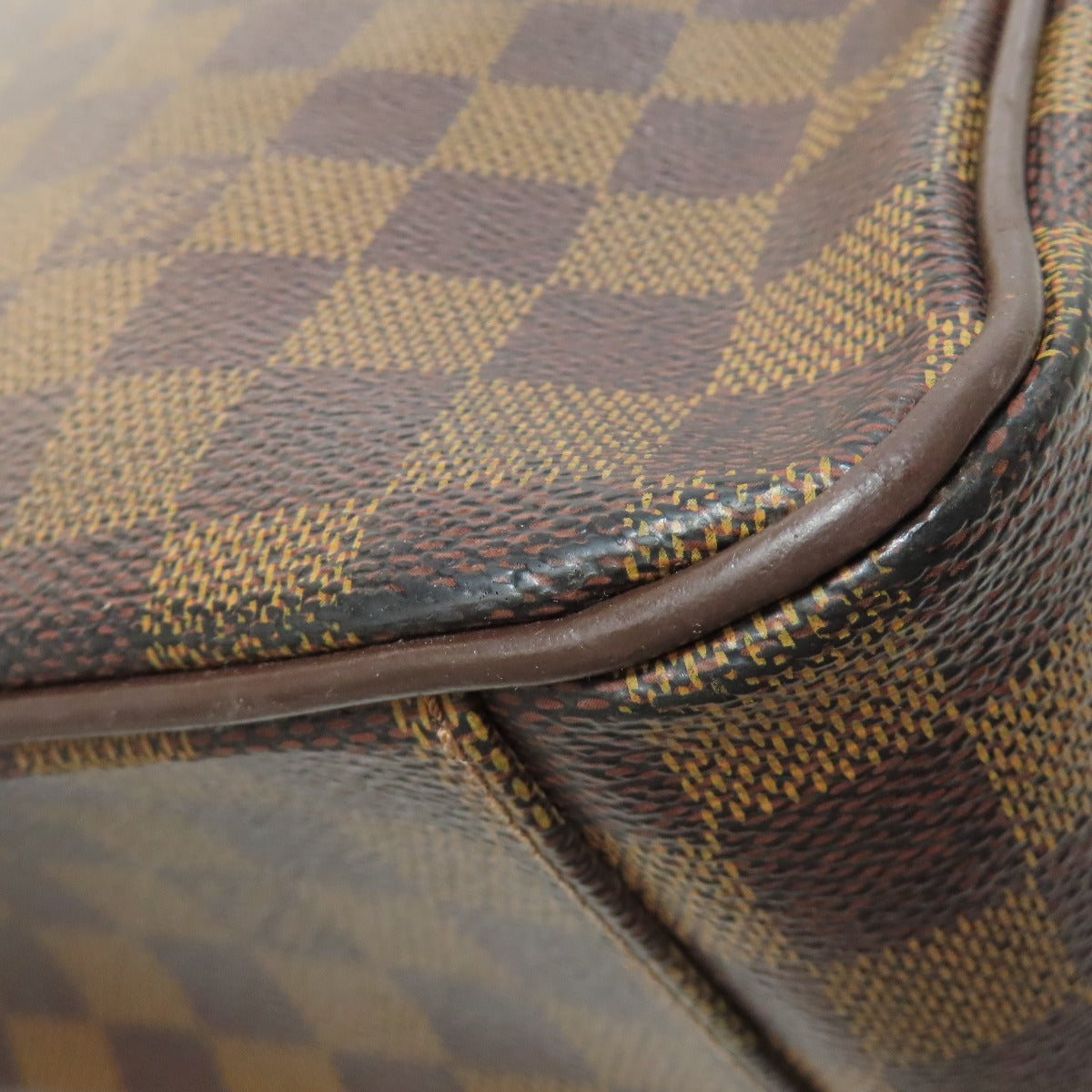LOUIS VUITTON Shoulder Bag N41149 Damier canvas Brown Shelton MM