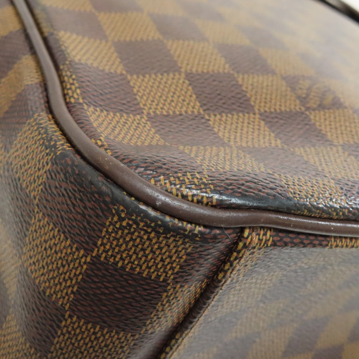 LOUIS VUITTON Shoulder Bag N41149 Damier canvas Brown Shelton MM