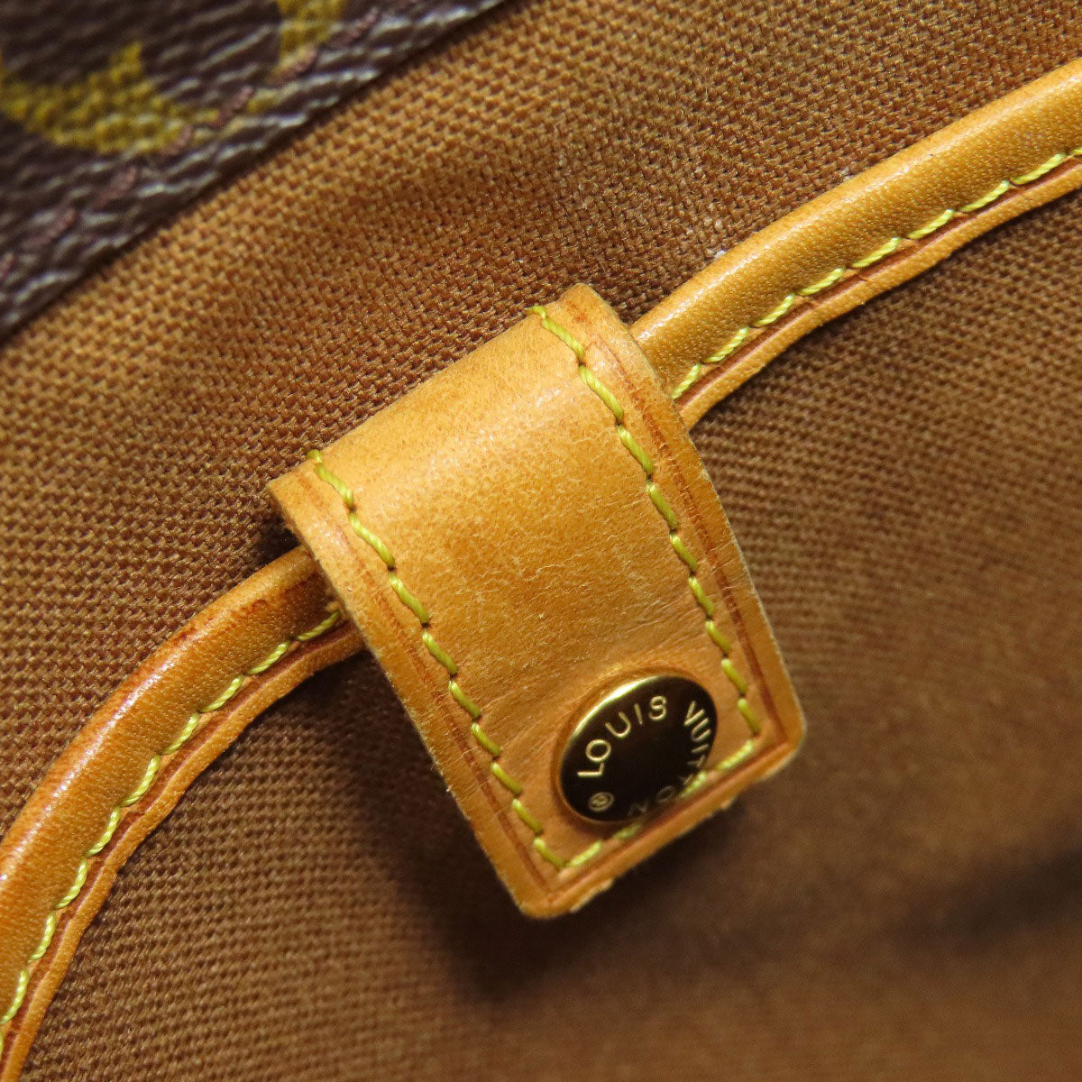 LOUIS VUITTON Handbag M51172 Monogram canvas Brown Vavan PM Women Used Authentic