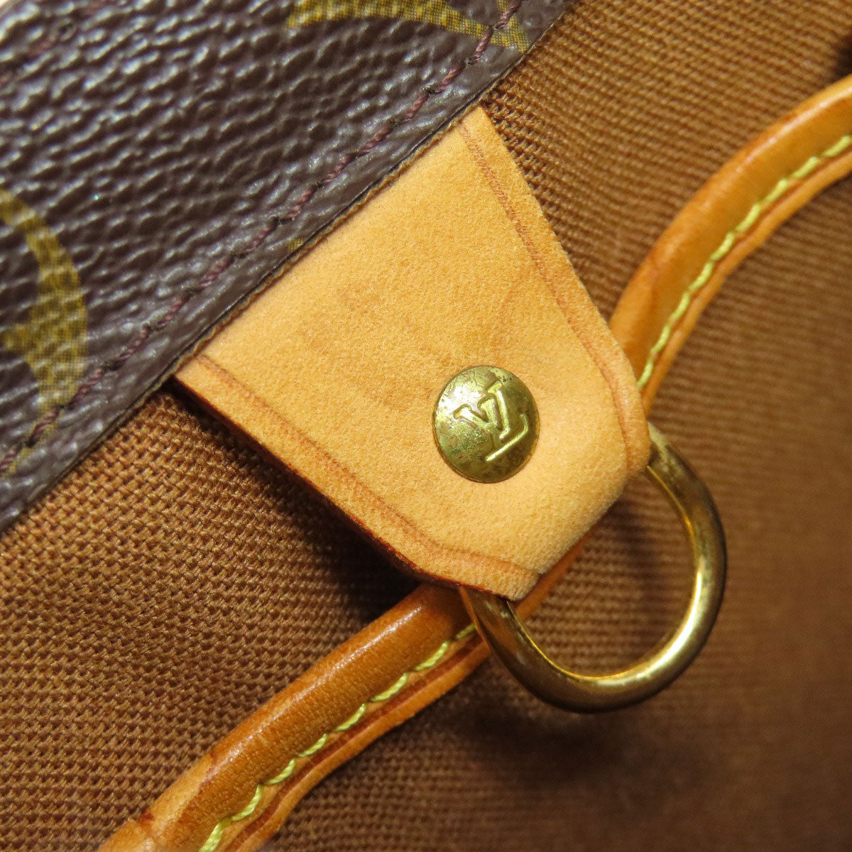 LOUIS VUITTON Handbag M51172 Monogram canvas Brown Vavan PM Women Used Authentic