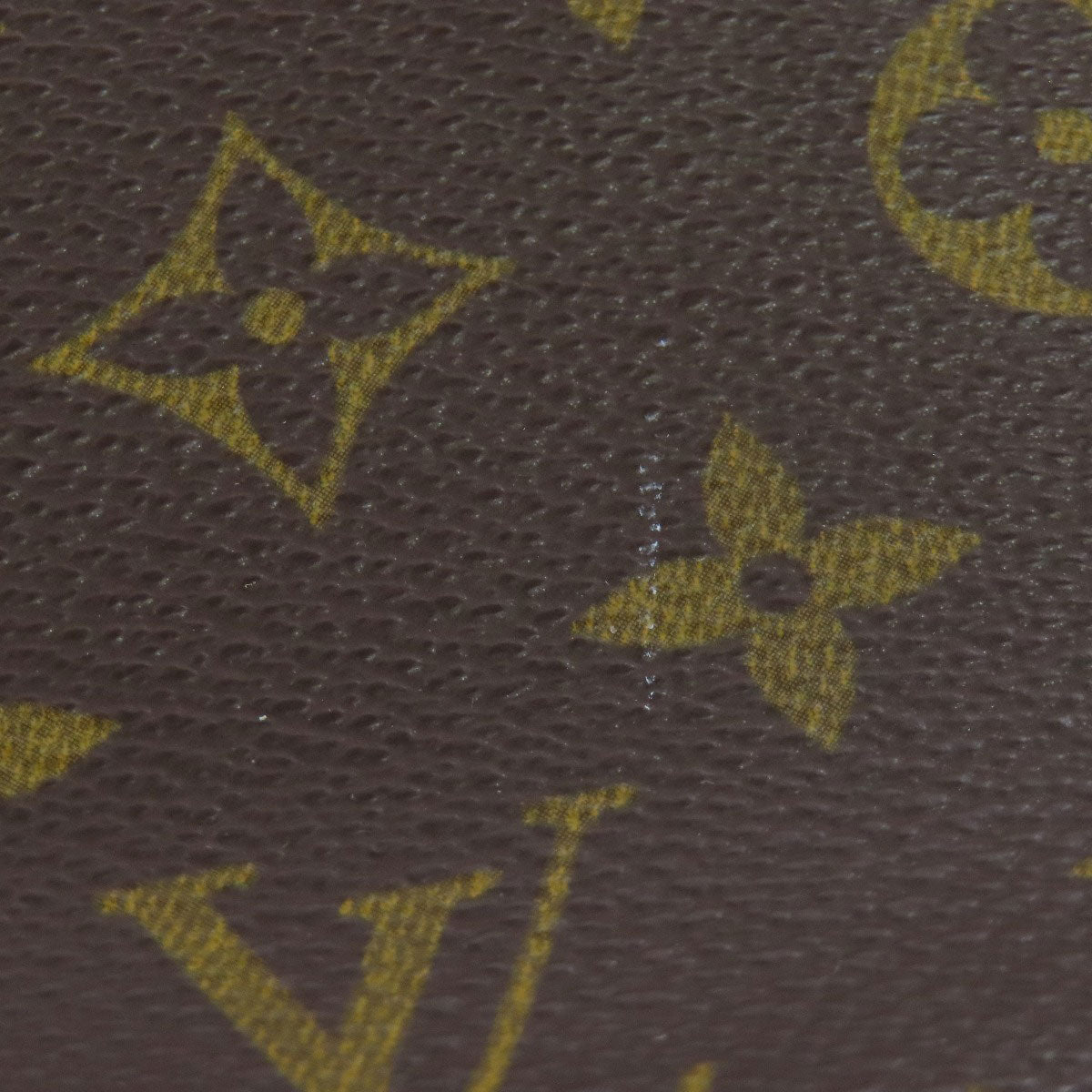 LOUIS VUITTON Handbag M51172 Monogram canvas Brown Vavan PM Women Used Authentic