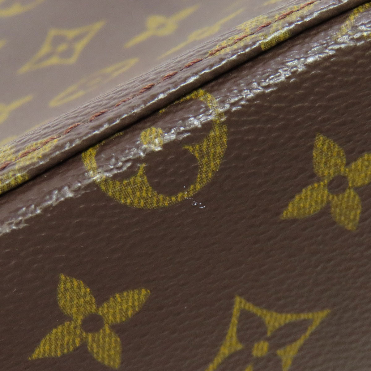 LOUIS VUITTON Handbag M51172 Monogram canvas Brown Vavan PM Women Used Authentic