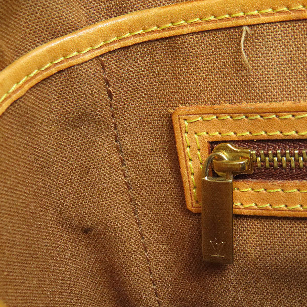 LOUIS VUITTON Handbag M51172 Monogram canvas Brown Vavan PM Women Used Authentic