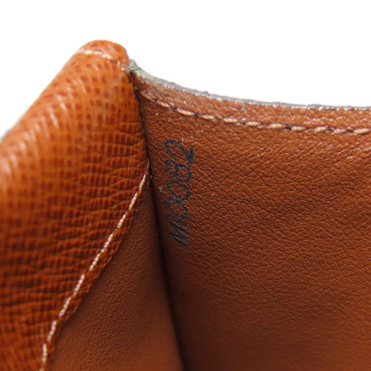 LOUIS VUITTON Coin case M61930 Monogram canvas Brown Portonet Plat Women(Unisex) Used Authentic