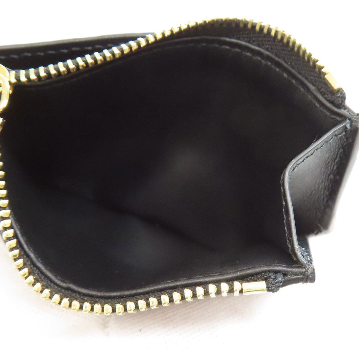 BURBERRY Bifold Wallet leather black TB logo