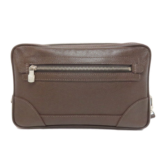 LOUIS VUITTON business bag M31148 Taiga Leather Brown Pavel