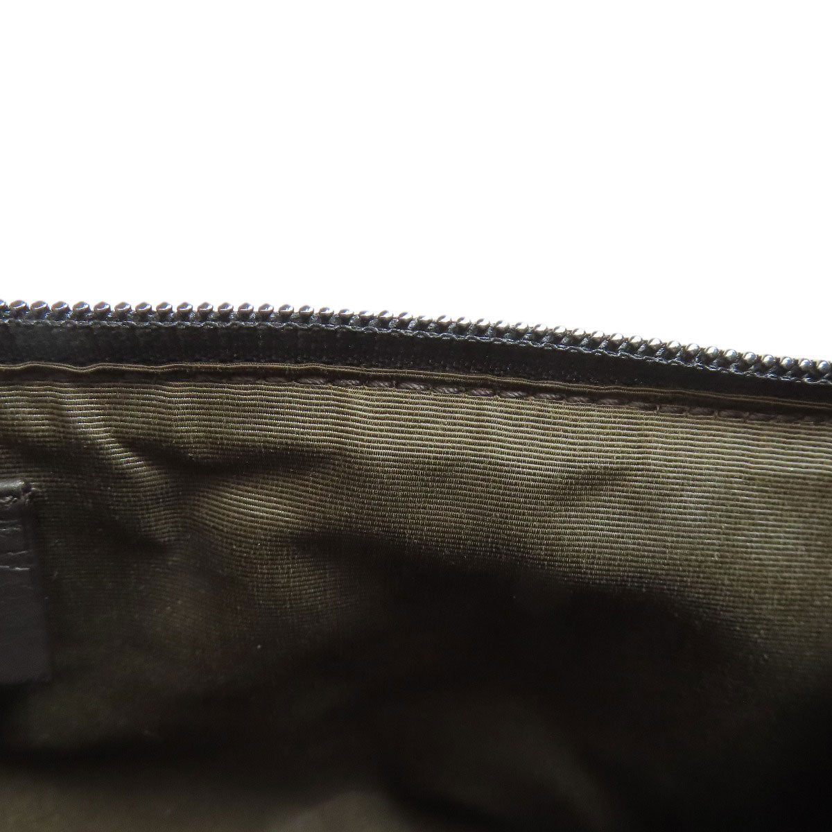 GUCCI Handbag 07198 canvas black GG pattern accessory pouch