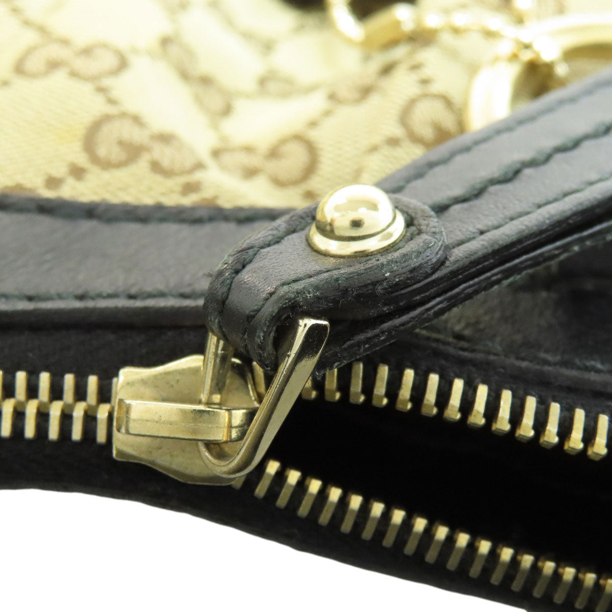 GUCCI Shoulder Bag 232955 canvas Brown Sukey