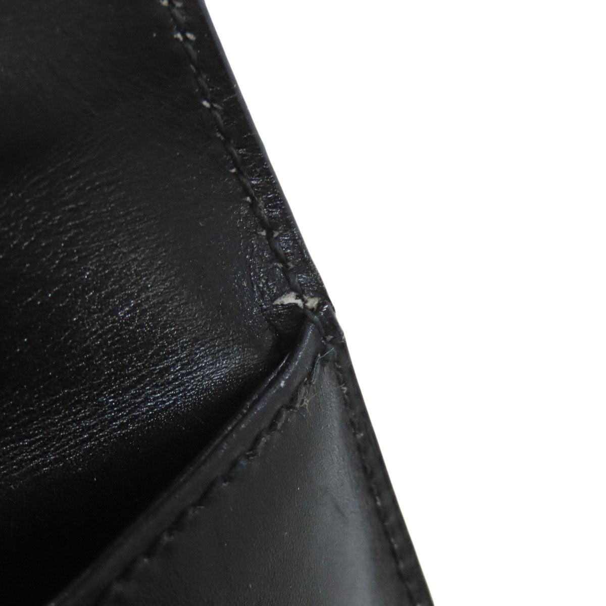 CELINE Shoulder Bag leather black logo