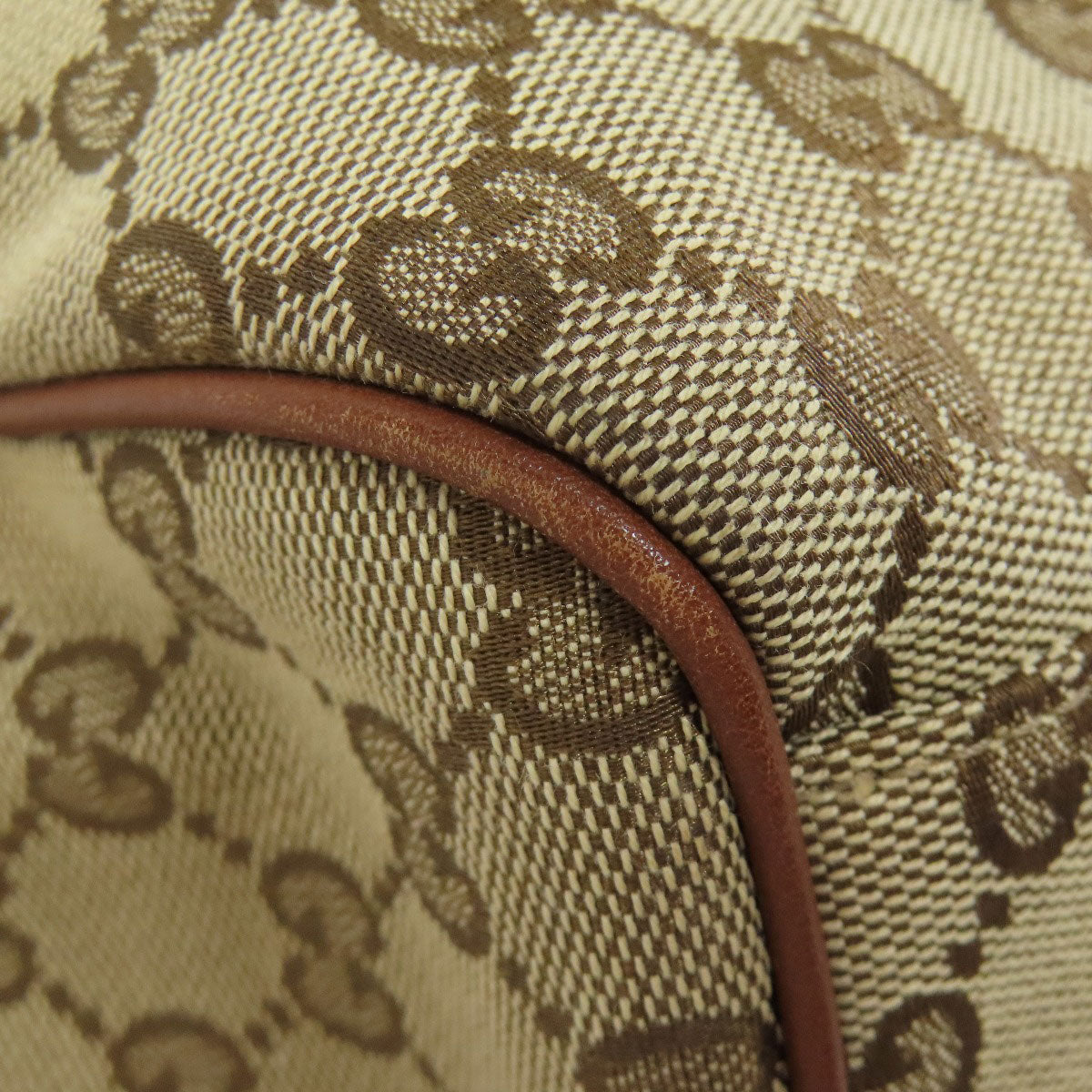 GUCCI Handbag 211944 canvas Brown Sukey GG