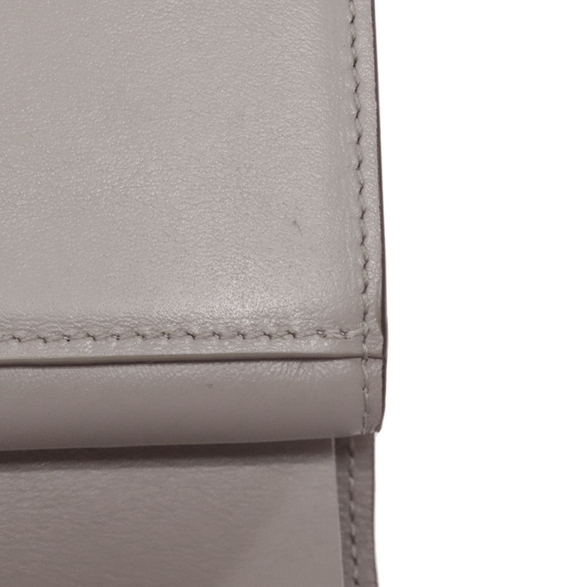 LOUIS VUITTON Bifold Wallet M80903 Monogram Mahina gray Portefeuille Clare Women Used Authentic