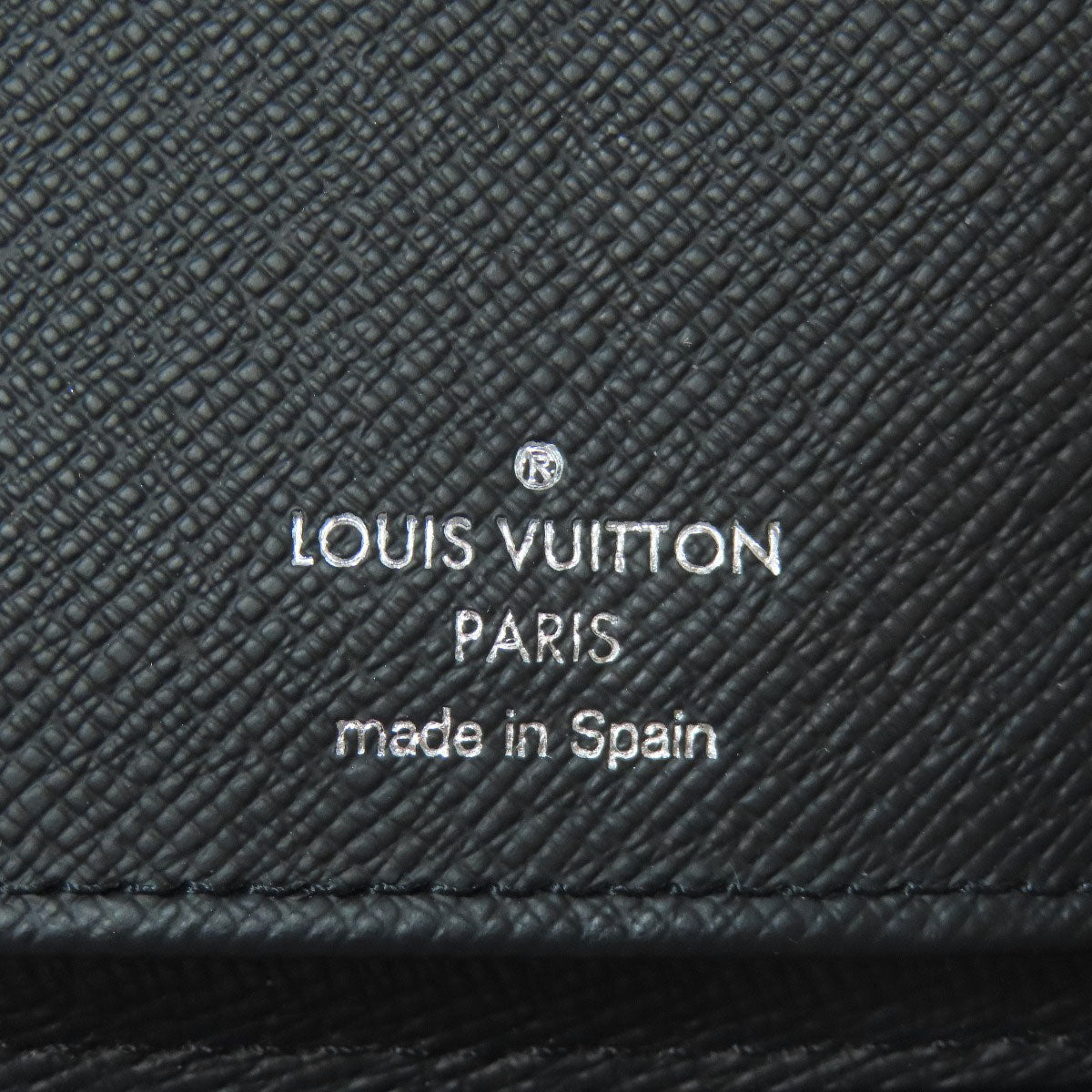 LOUIS VUITTON Long Wallet Purse M62295 Monogram Eclipse black Zippy wallet Vertical mens Used Authentic
