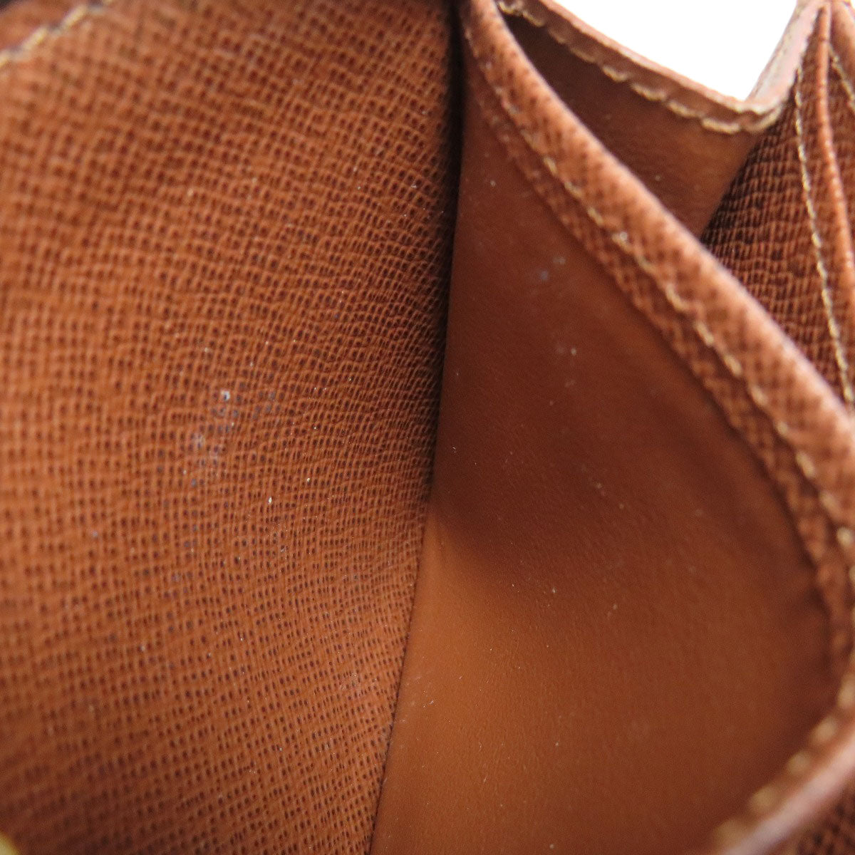 LOUIS VUITTON Coin case M60067 Monogram canvas Brown Zippy coin purse Women(Unisex) Used Authentic