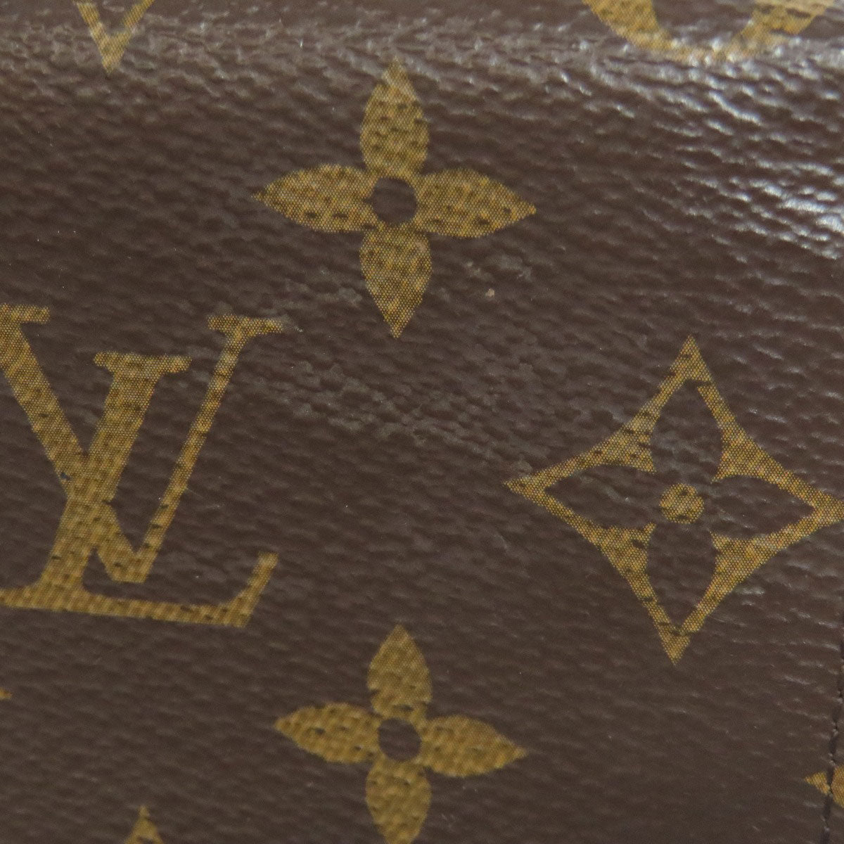 LOUIS VUITTON Coin case M60067 Monogram canvas Brown Zippy coin purse Women(Unisex) Used Authentic