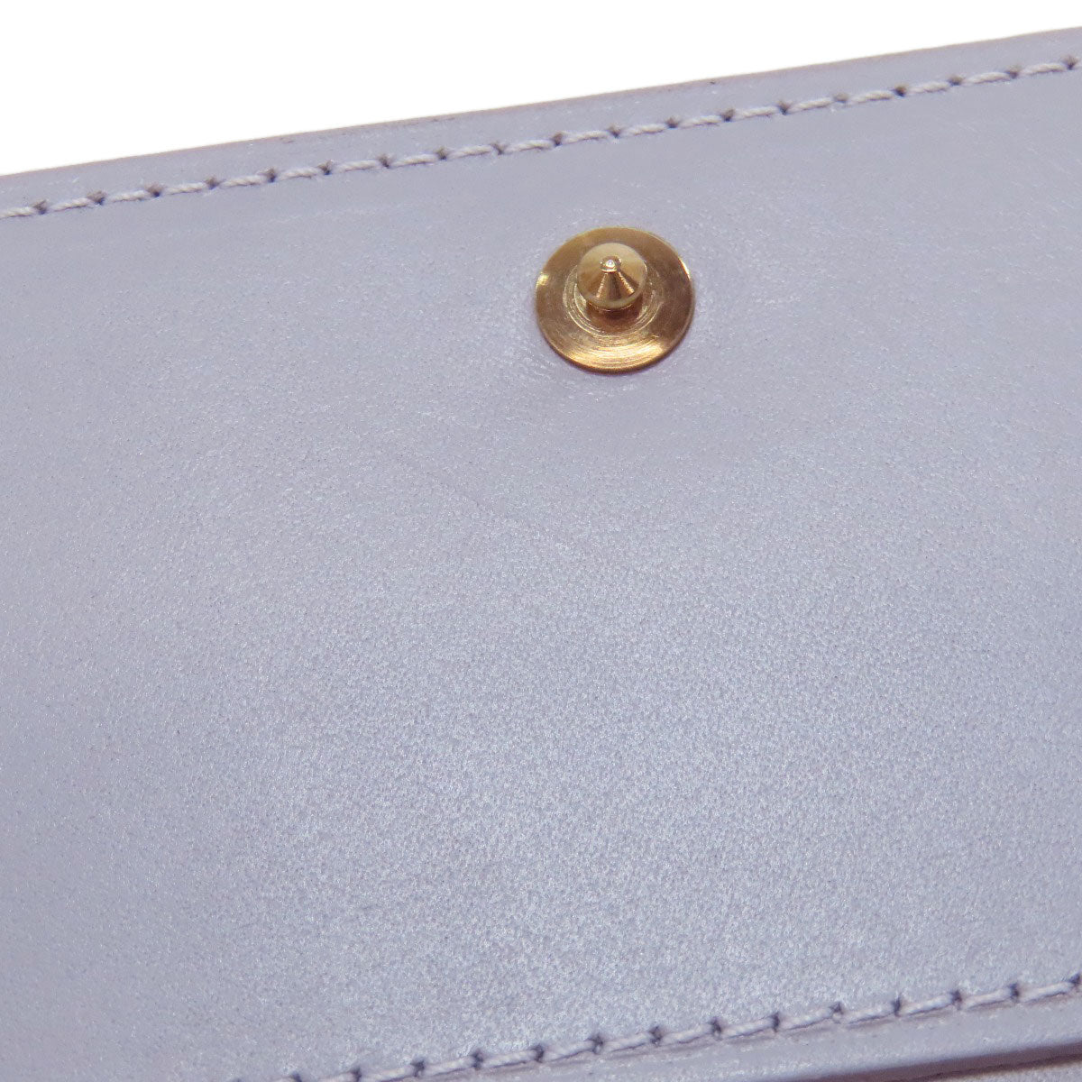 LOUIS VUITTON Coin case M91161 Vernis white Ludlow Women Used Authentic