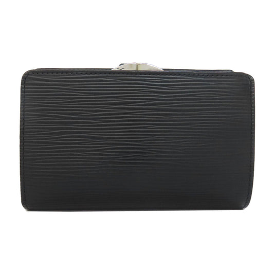 LOUIS VUITTON Bifold Wallet M63242 Epi black Portefeuille Vienova Women Used Authentic