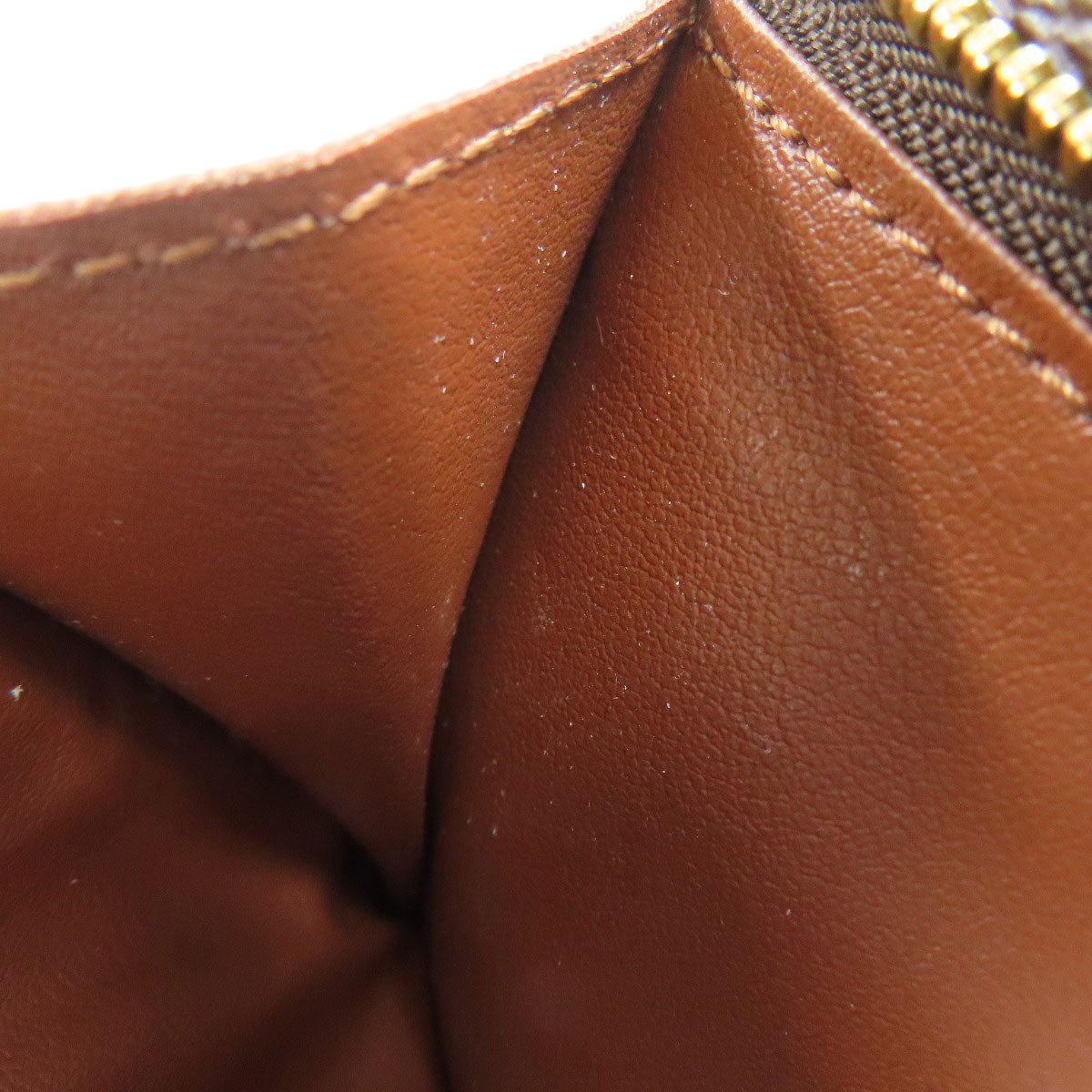 LOUIS VUITTON Bifold Wallet Monogram canvas Brown Portefeuille Anais Women Used Authentic