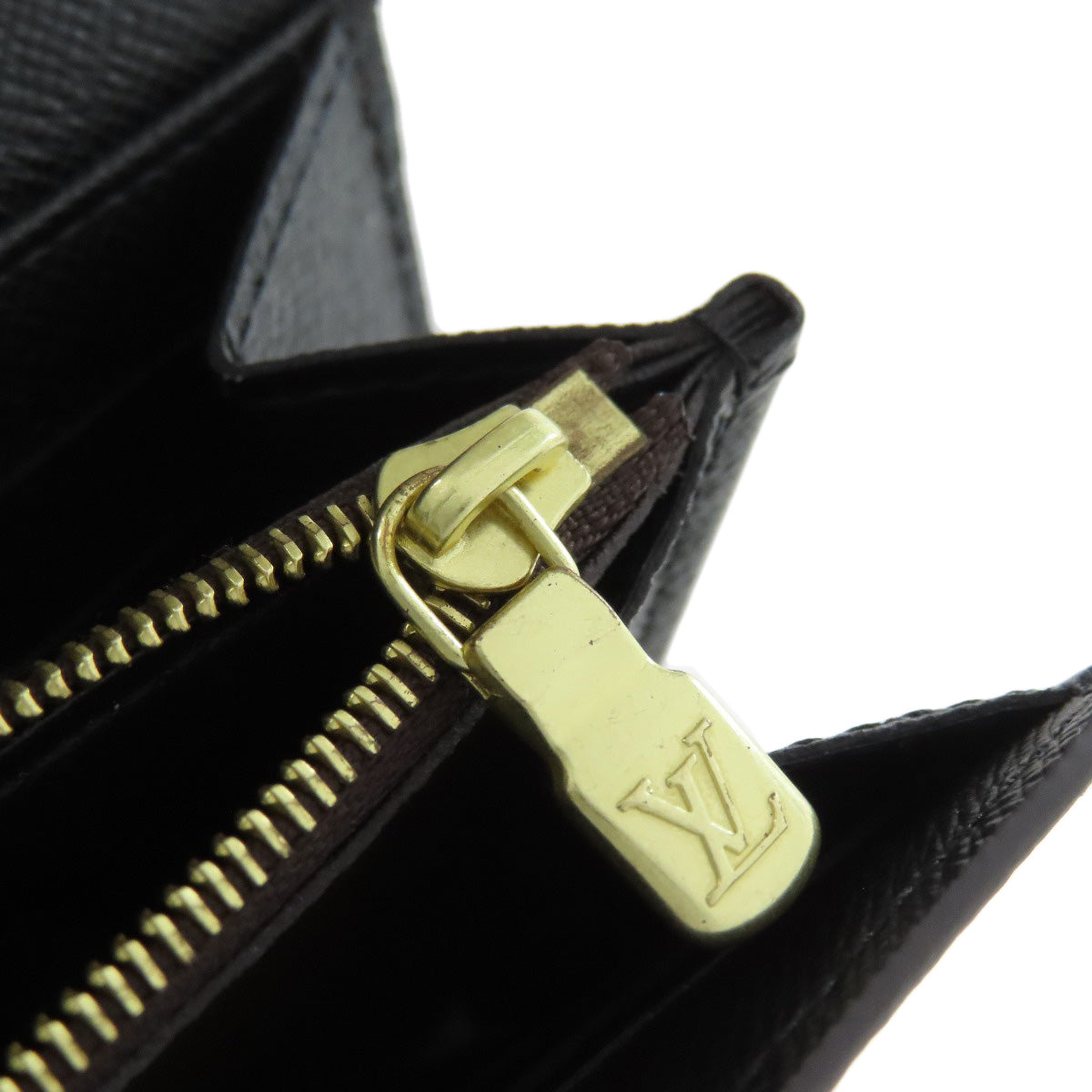 LOUIS VUITTON Long Wallet Purse M80726 Monogram reverse Brown Portefeuille Sara Women Used Authentic