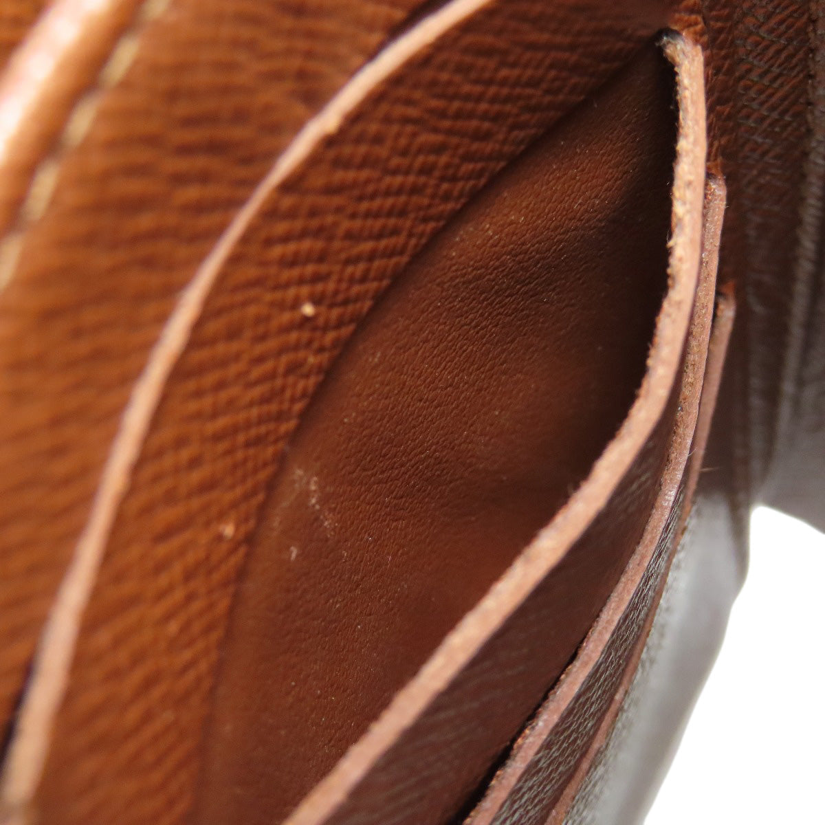 LOUIS VUITTON Bifold Wallet M61663 Monogram canvas Brown Portomon Vienova Women Used Authentic