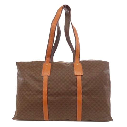CELINE Boston Duffel bag PVC Brown Macadam