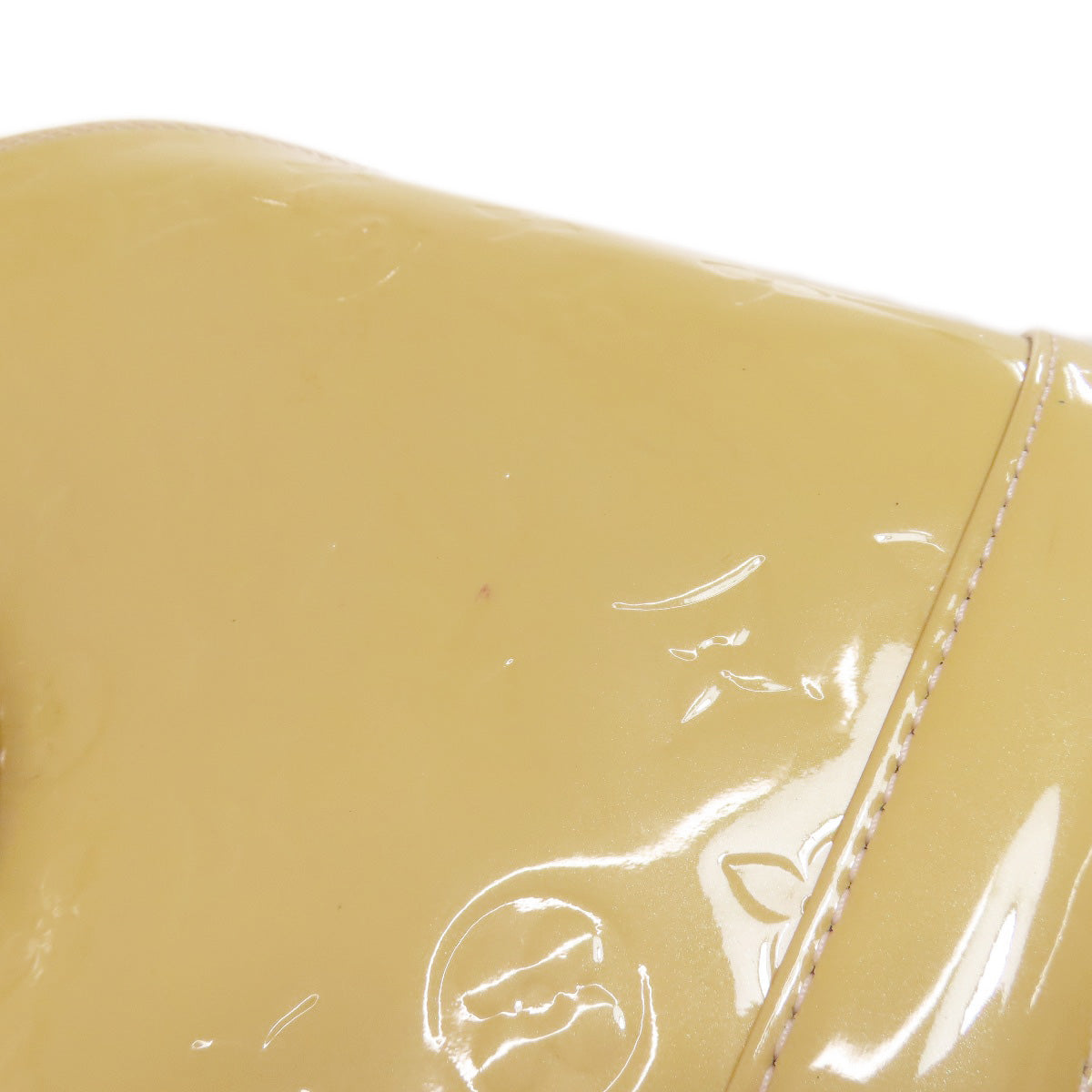 LOUIS VUITTON Handbag M90101 Vernis yellow Alma PM