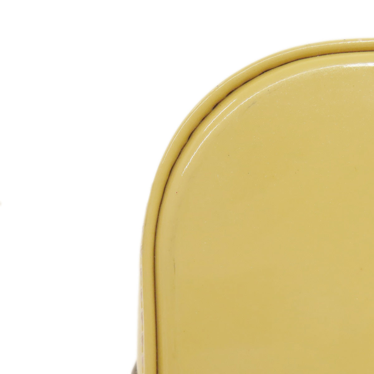 LOUIS VUITTON Handbag M90101 Vernis yellow Alma PM