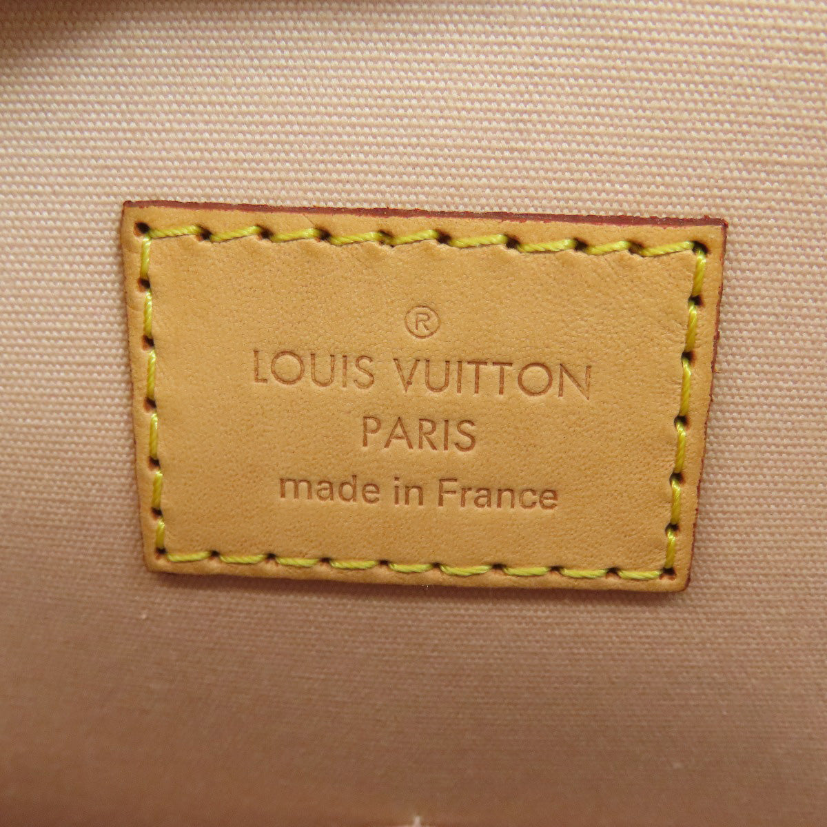 LOUIS VUITTON Handbag M90101 Vernis yellow Alma PM