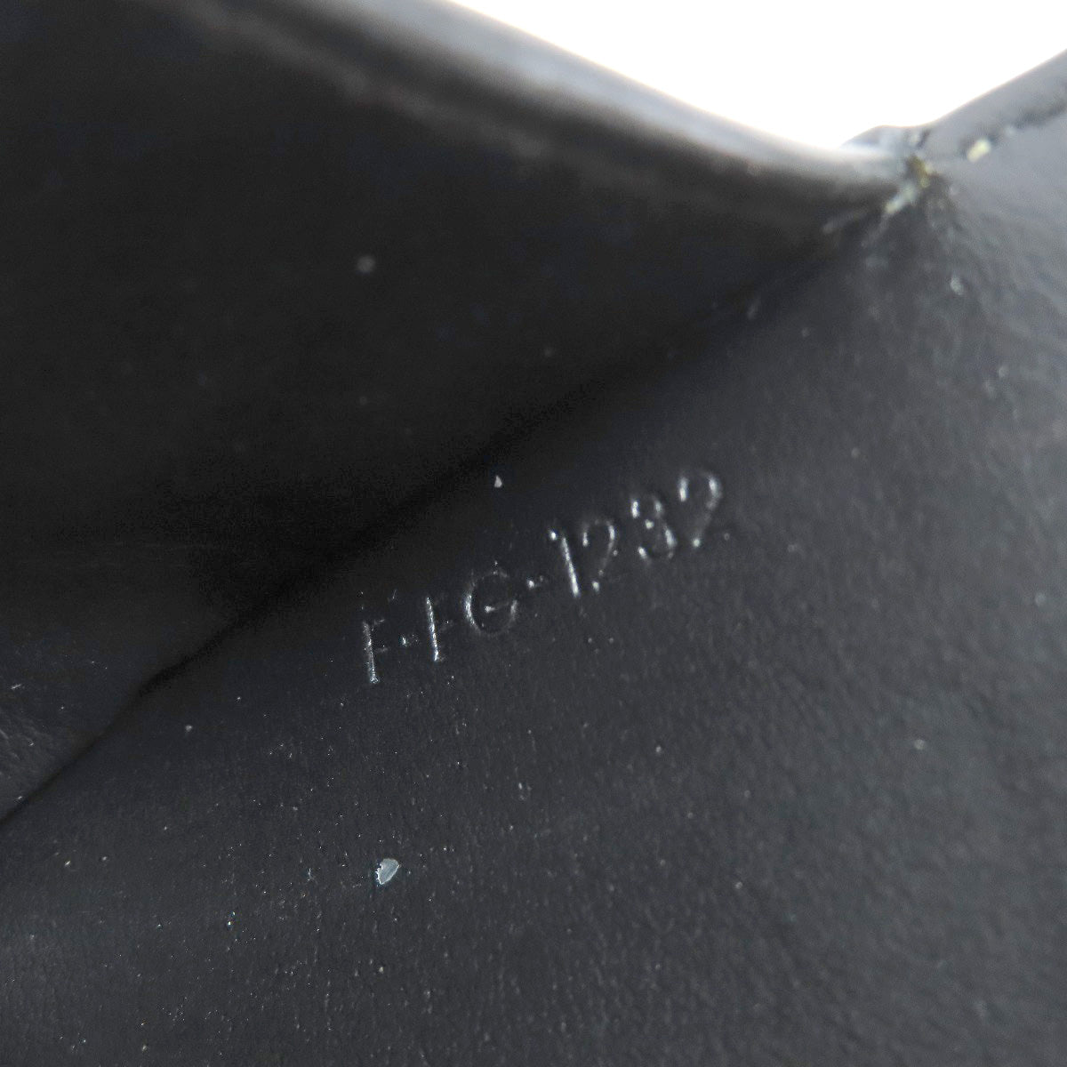 CELINE Bifold Wallet Calfskin black Small flap wallet Triomphe Women Used Authentic