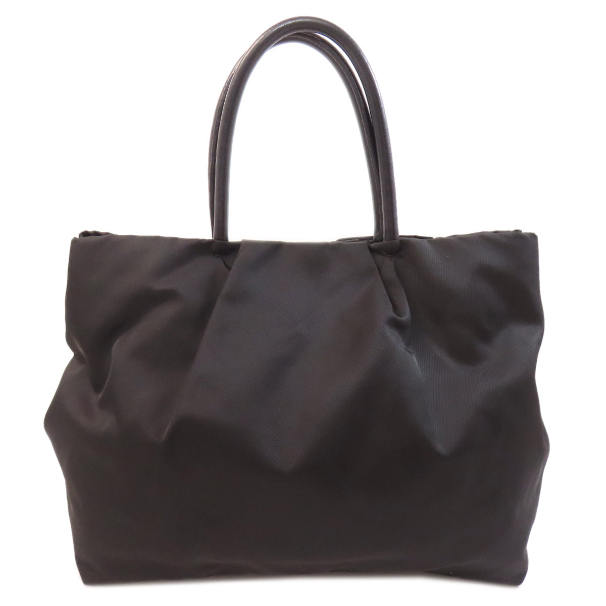 PRADA Handbag Nylon black Fiocco