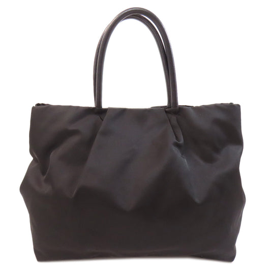 PRADA Handbag Nylon black Fiocco