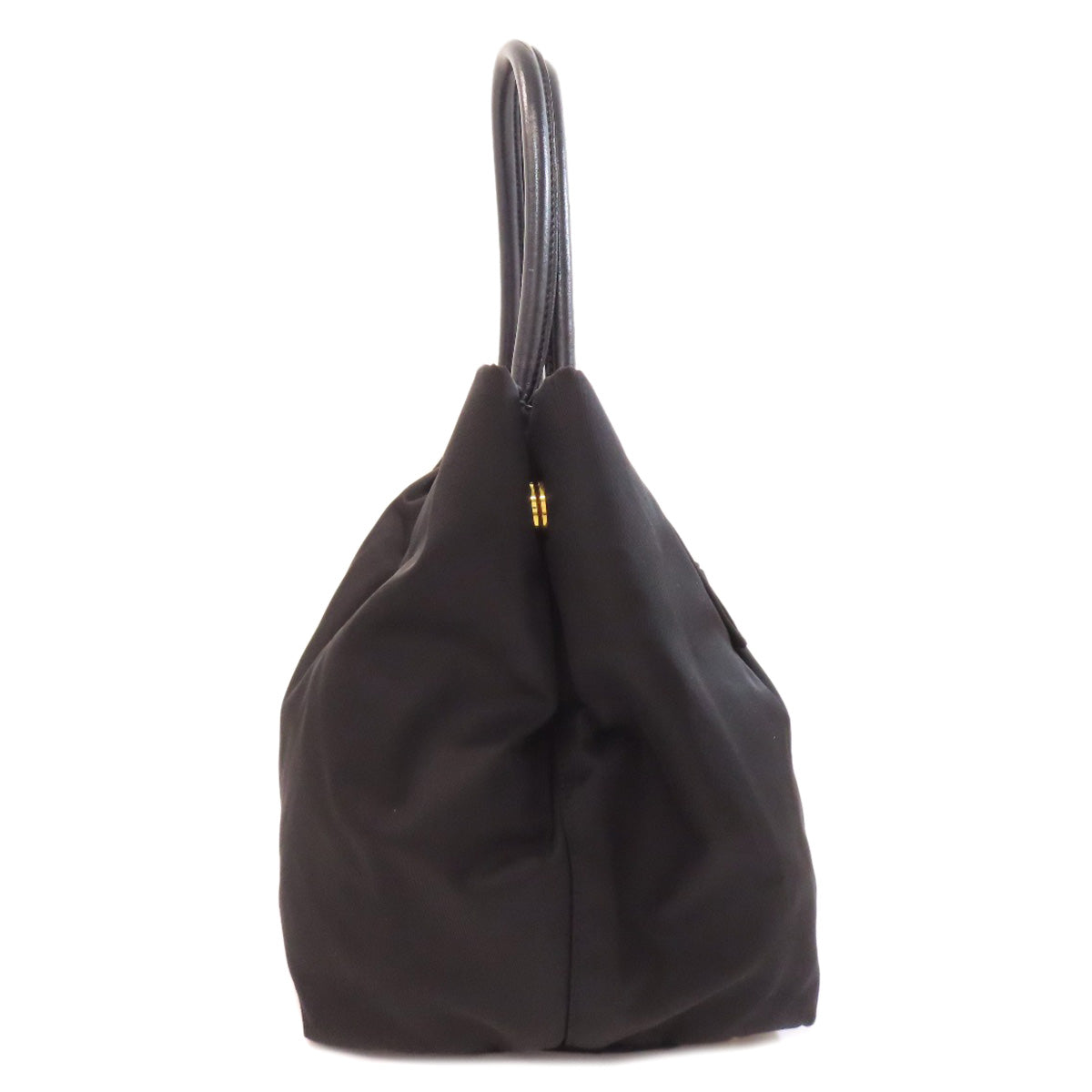 PRADA Handbag Nylon black Fiocco