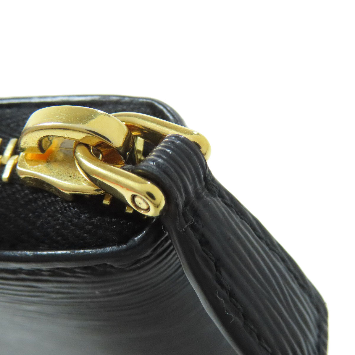 PRADA Coin case leather black logoMetal