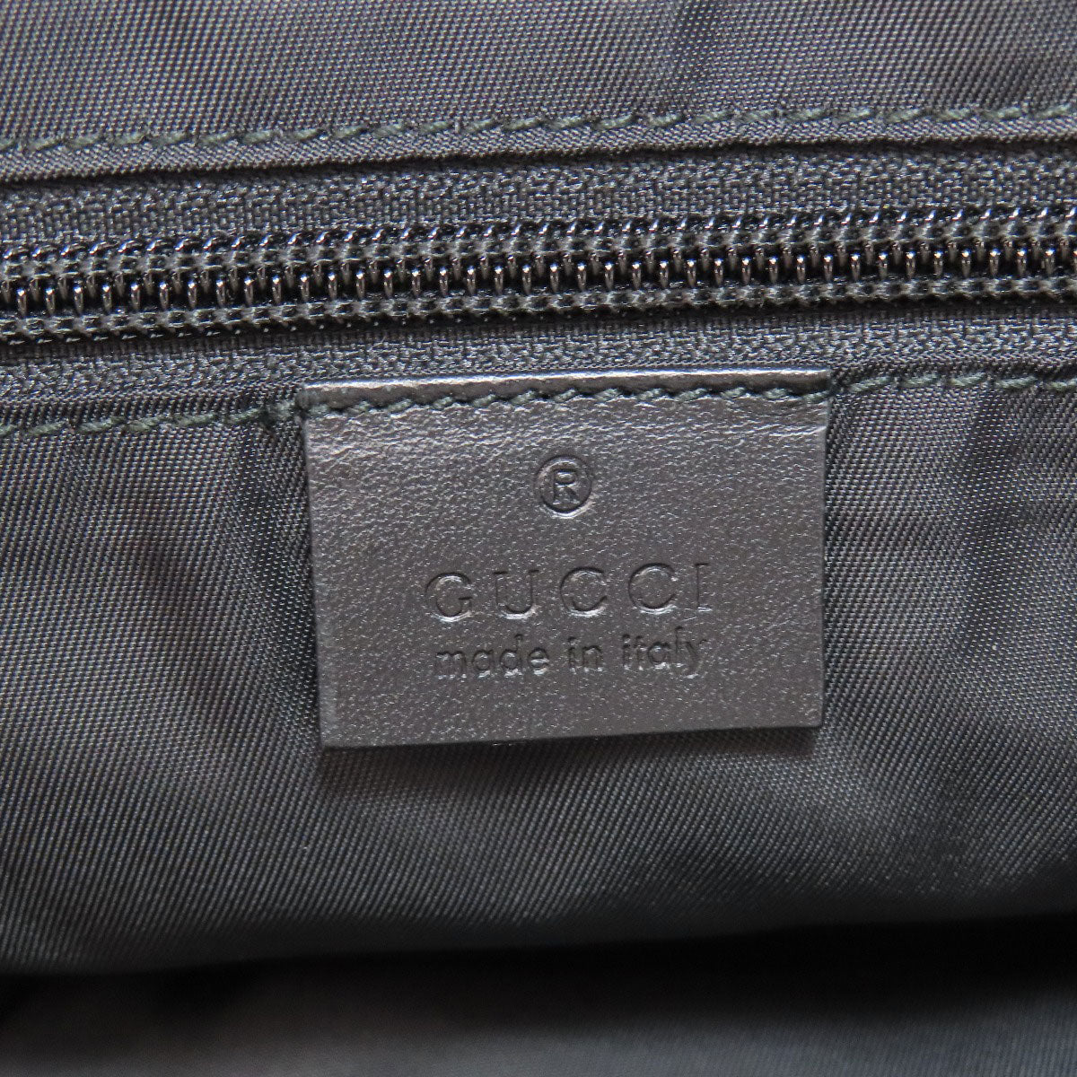 GUCCI Tote Bag 268175 Nylon black GG