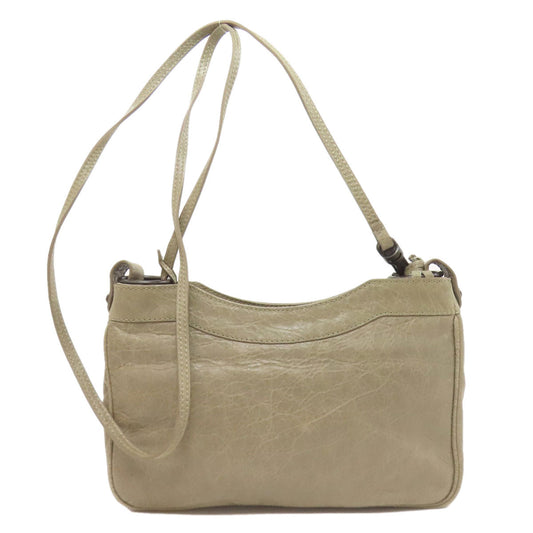 BALENCIAGA Shoulder Bag 242803 Calfskin gray The hip