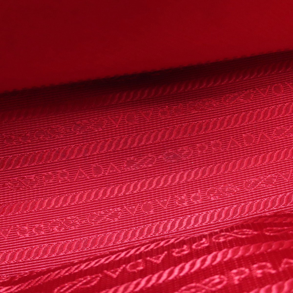 PRADA Handbag 1BA863 Safiano Red Galleria 2WAY