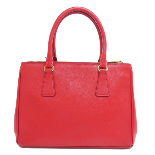 PRADA Handbag 1BA863 Safiano Red Galleria 2WAY