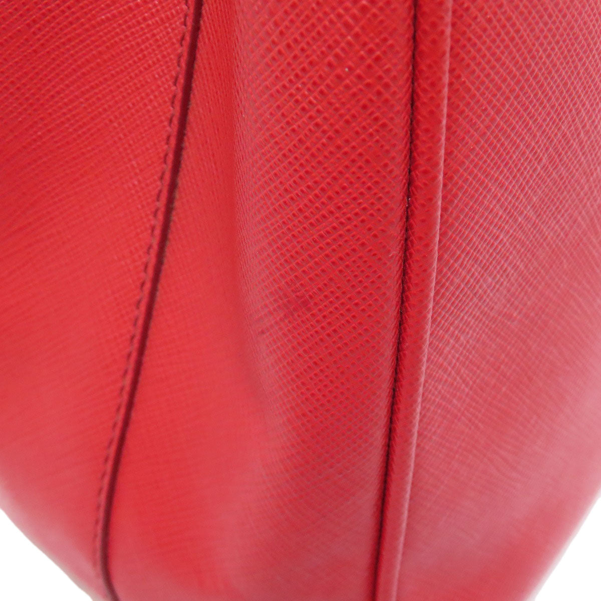 PRADA Handbag 1BA863 Safiano Red Galleria 2WAY