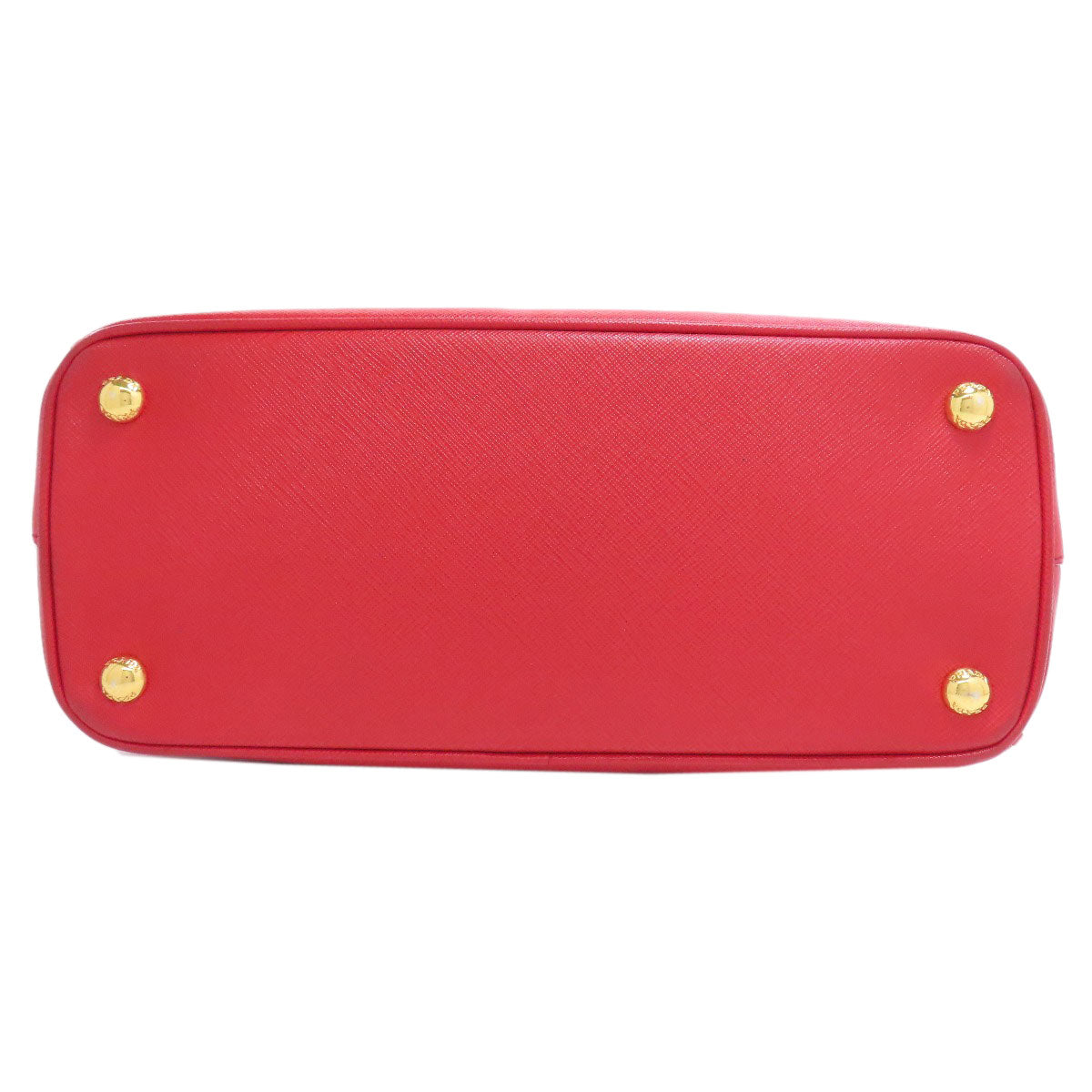 PRADA Handbag 1BA863 Safiano Red Galleria 2WAY