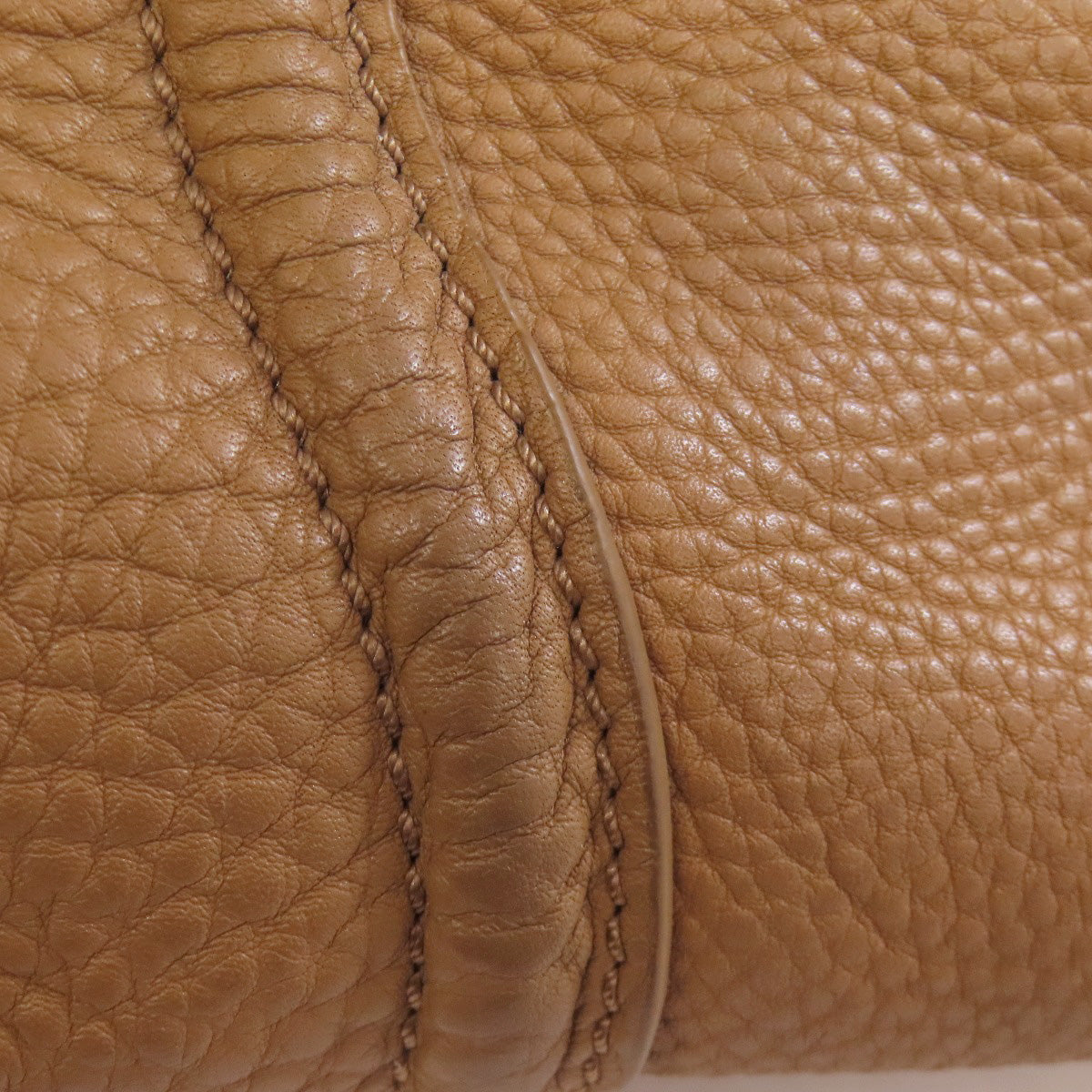 CELINE Handbag leather Brown Luggage mini Women Used Authentic