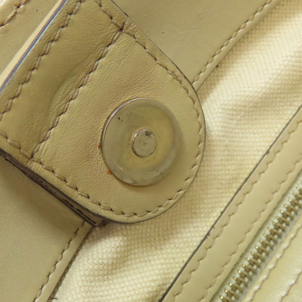 GUCCI Tote Bag 257061 Canvas, Leather Brown Mayfair Sherry Line Women Used Authentic