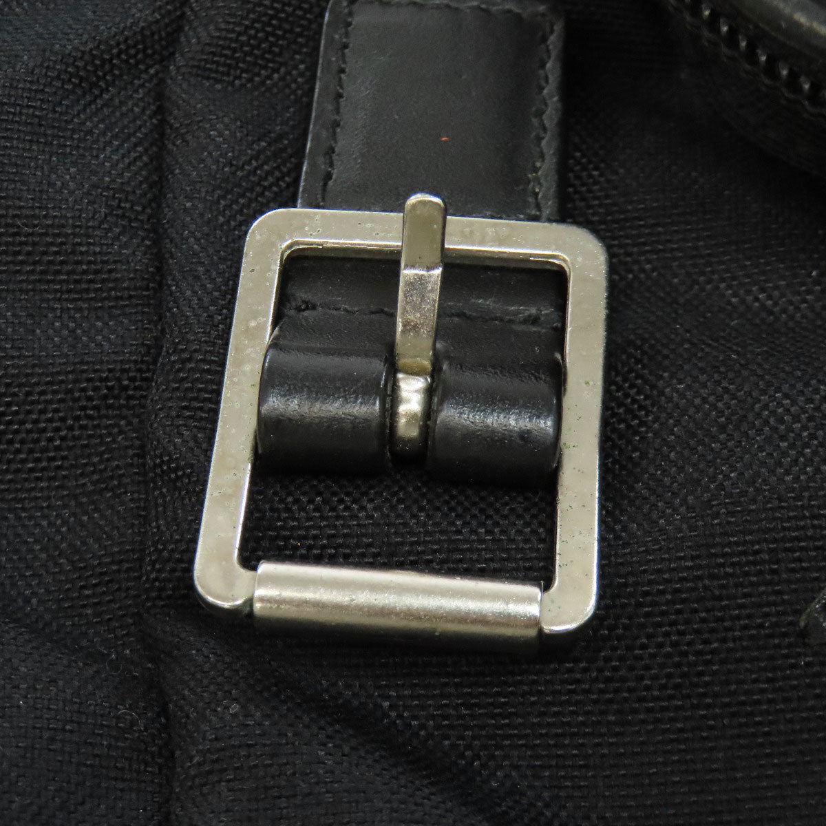 SAINT LAURENT Backpack leather black Star motif