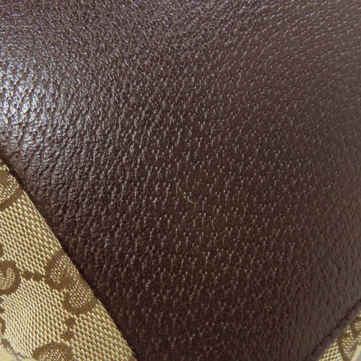 GUCCI Handbag 131230 canvas Brown GG Shelly line