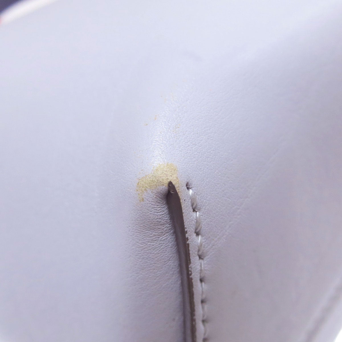 FENDI Handbag Calfskin blue By the way 2WAY Women Used Authentic