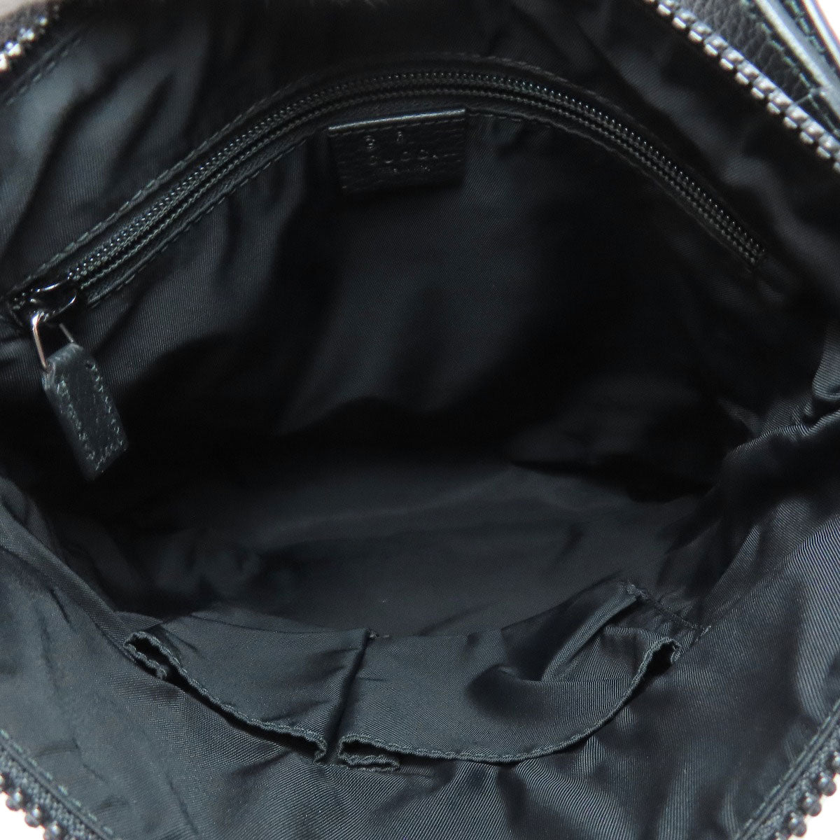 GUCCI Shoulder Bag 510342 Nylon black GG outlet
