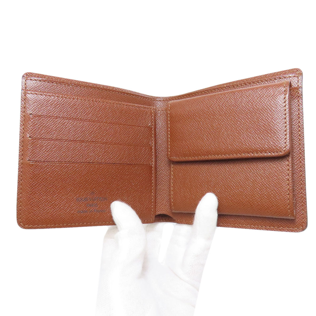 LOUIS VUITTON Bifold Wallet M61675 Monogram canvas Brown Portefeuille・Marco (former)
