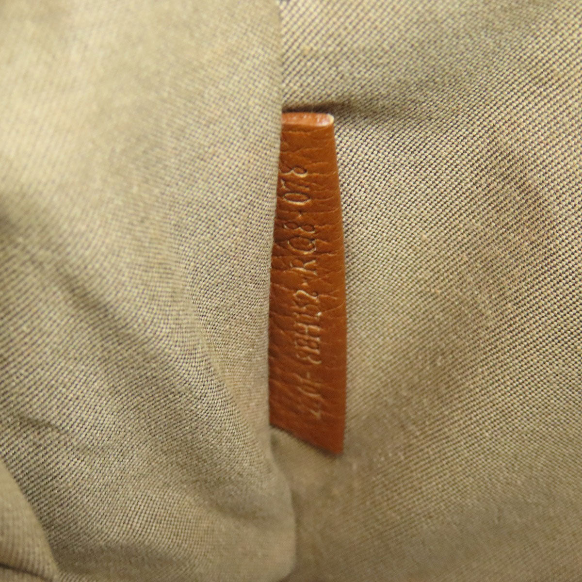 FENDI Handbag canvas Brown Zucca Pattern