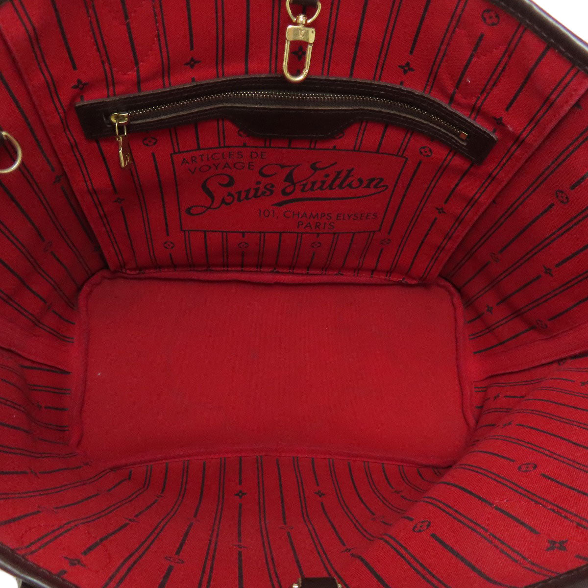 LOUIS VUITTON Damier Ebene Neverfull MM